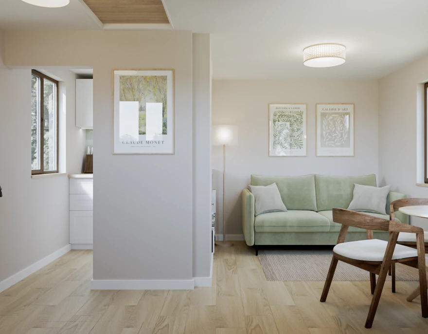 Cozy Garden Cottage Design / Interior Design