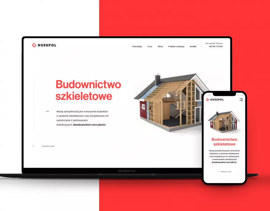 Husspol / Brand Identity, Website, 3D, Copywriting