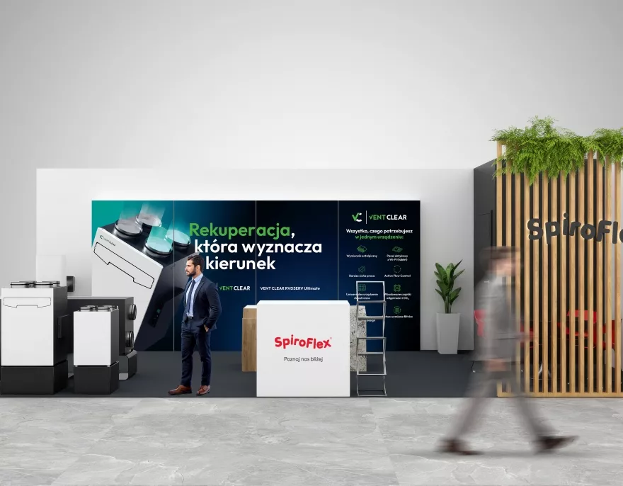 SPIROFLEX / Trade Show Graphics & Product Visualization